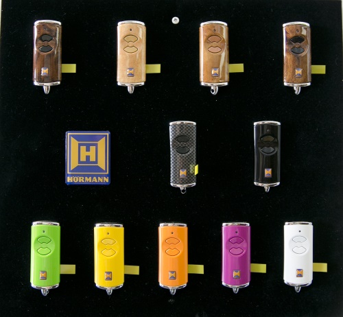 Hörmann handzenders in diverse modieuze kleuren